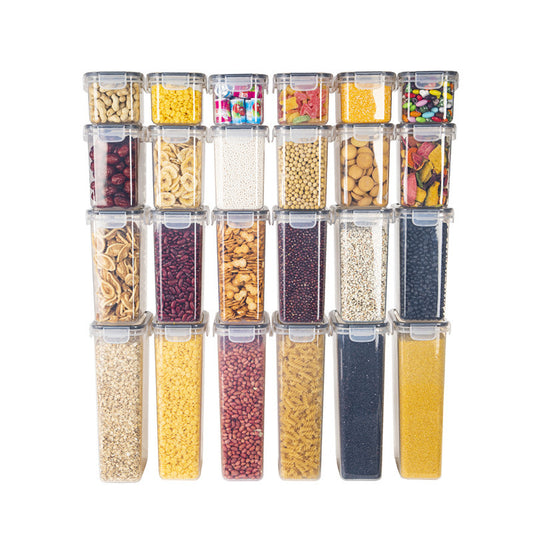 24-Piece Food Storage Containers Set With Lids