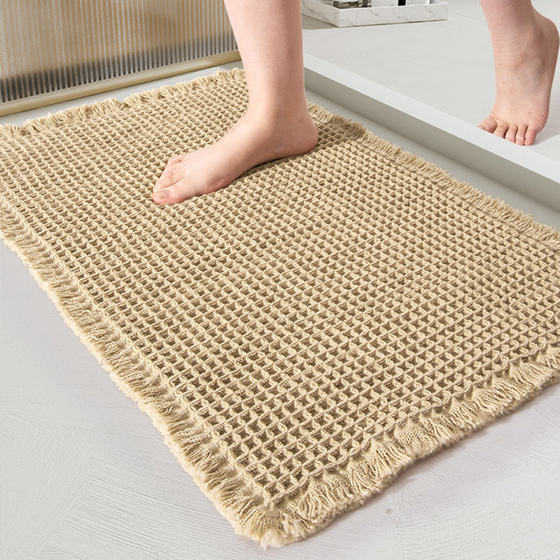 Knitted Waffle Bath Mat 51x81cm / 61x92cm / 61x183cm (2 Color Options)