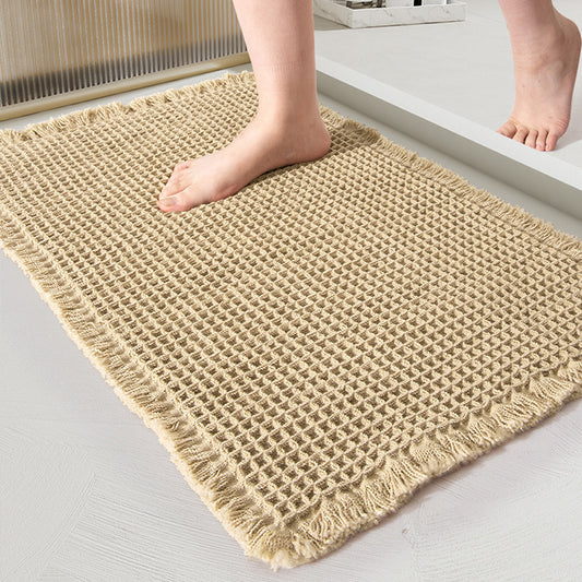 Knitted Waffle Bath Mat 51x81cm / 61x92cm / 61x183cm (2 Color Options)