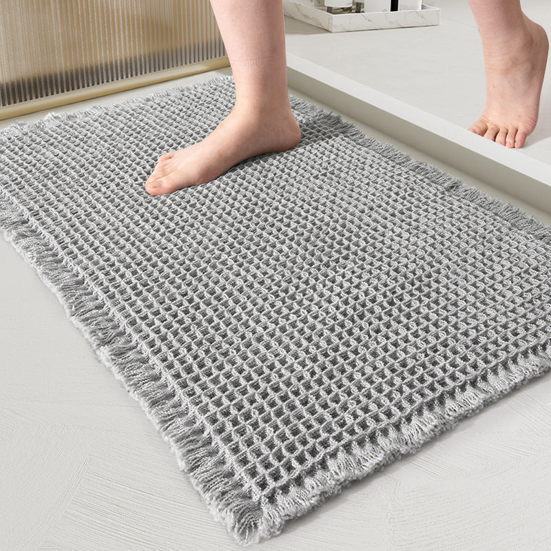 Knitted Waffle Bath Mat 51x81cm / 61x92cm / 61x183cm (2 Color Options)