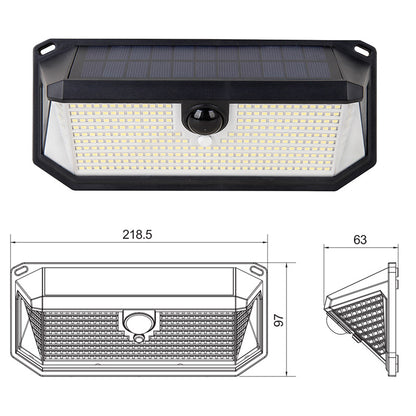 Wide Angle Solar Wall Lights with Motion Sensor (2 Option Short/Long)
