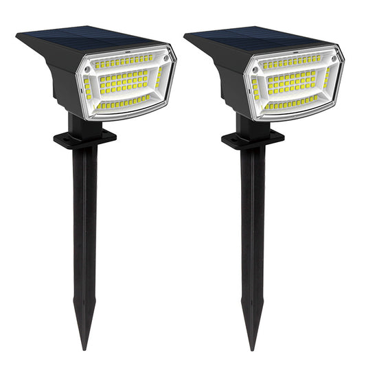 Solar Outdoor Waterproof Spotlights Wall 2 Pack, Wall Mounted Option