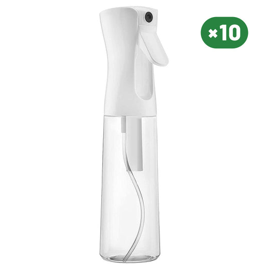 Ultra fine spray continuous spray bottle Clear 10pcs Pack (2 options 200ml 6.8oz / 300ml 10oz)