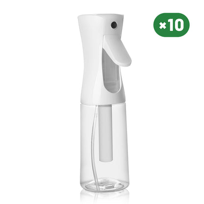 Ultra fine spray continuous spray bottle Clear 10pcs Pack (2 options 200ml 6.8oz / 300ml 10oz)