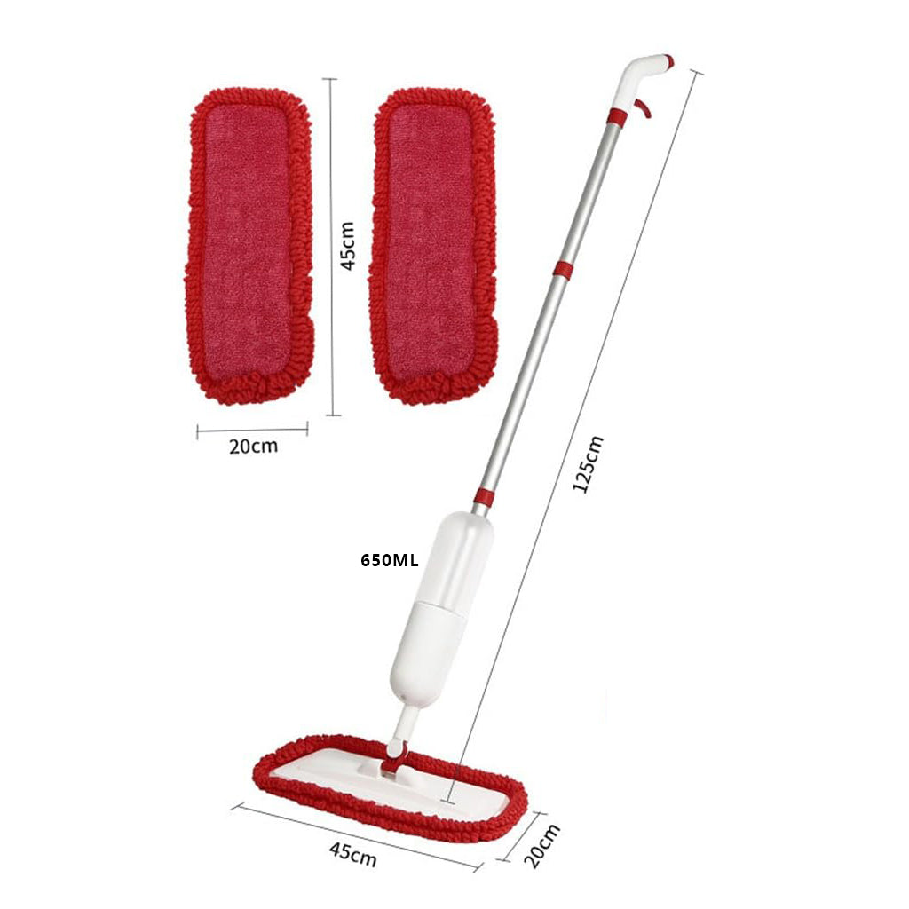 Spray Mop for Floor Cleaning with 3 Washable Pads