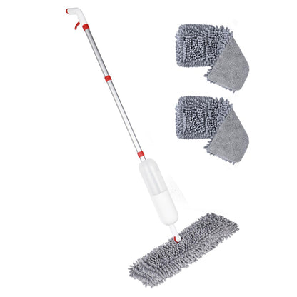 Spray Mop with 3 Reusable Double Side Microfiber Washable Pads