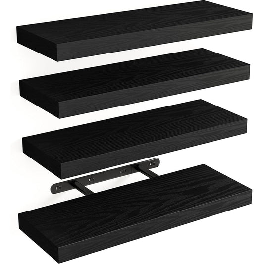 Floating Shelves for Wall Set of 4, 16 Inch