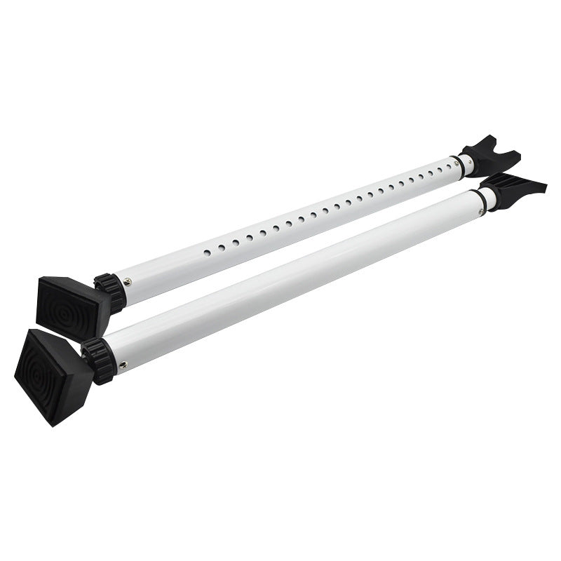 Door Security Bar & Sliding Patio Bar, White