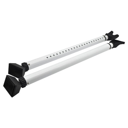 Door Security Bar & Sliding Patio Bar, White