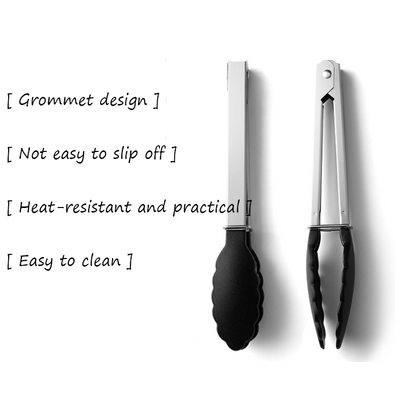 2-Piece Cooking Tongs Set