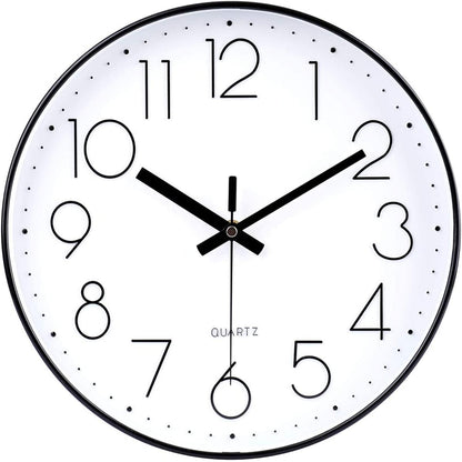 Wall Clocks 12 Inch (2 Color Options)