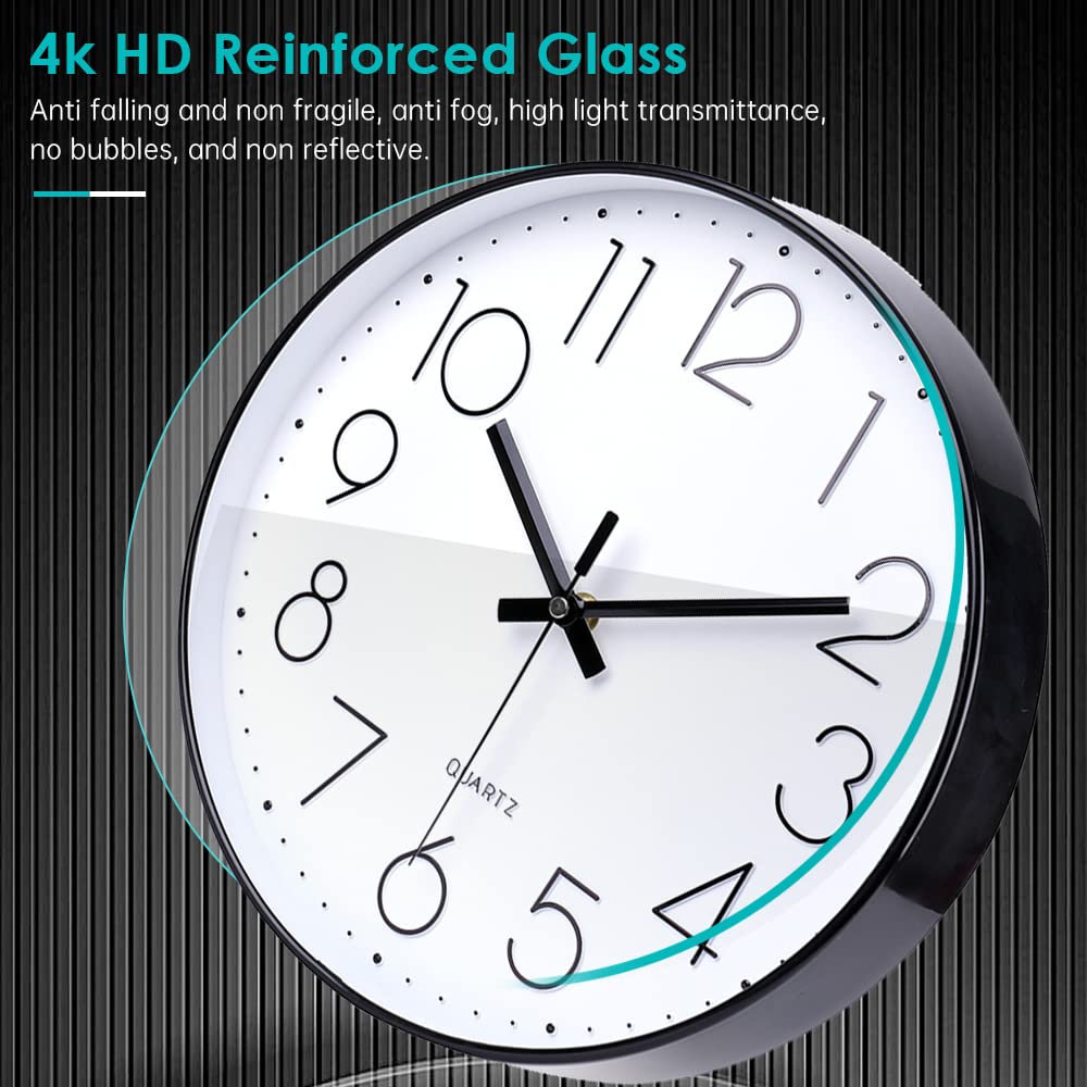 Wall Clocks 12 Inch (2 Color Options)