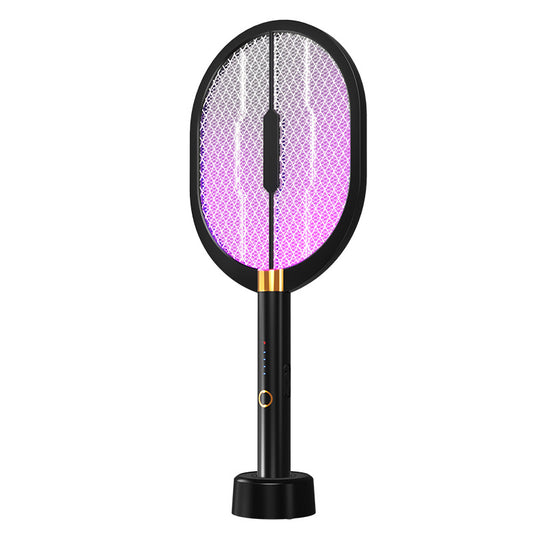 Upgraded electric mosquito swatter, Black