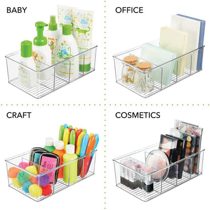 Food Storage Organizer Bins 6 Units