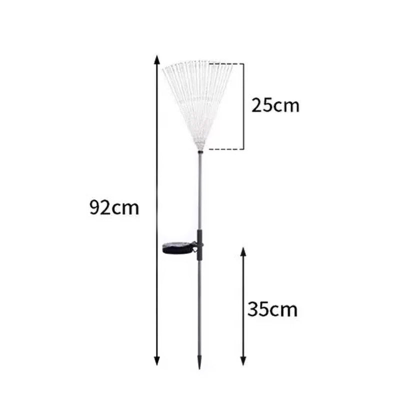 Fireworks Garden Solar Light 2 Units