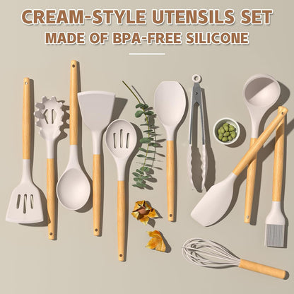 33-Piece Kitchen Cooking Utensils Set (2 Color Options)