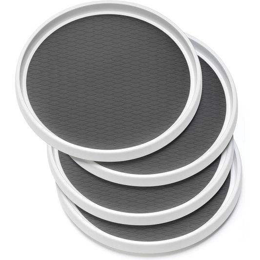 Lazy Susan Organizers 4 Units 10 Inch