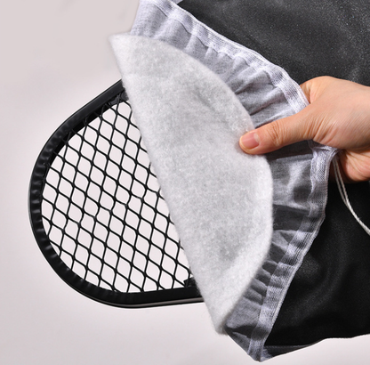 Foldable Ironing Pad with Sleeve Support 36x12 inches, Black