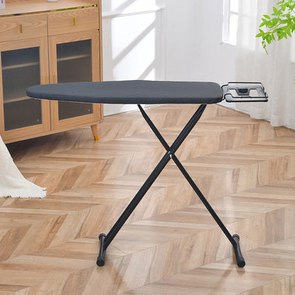 Foldable Ironing Pad with Sleeve Support 36x12 inches, Black
