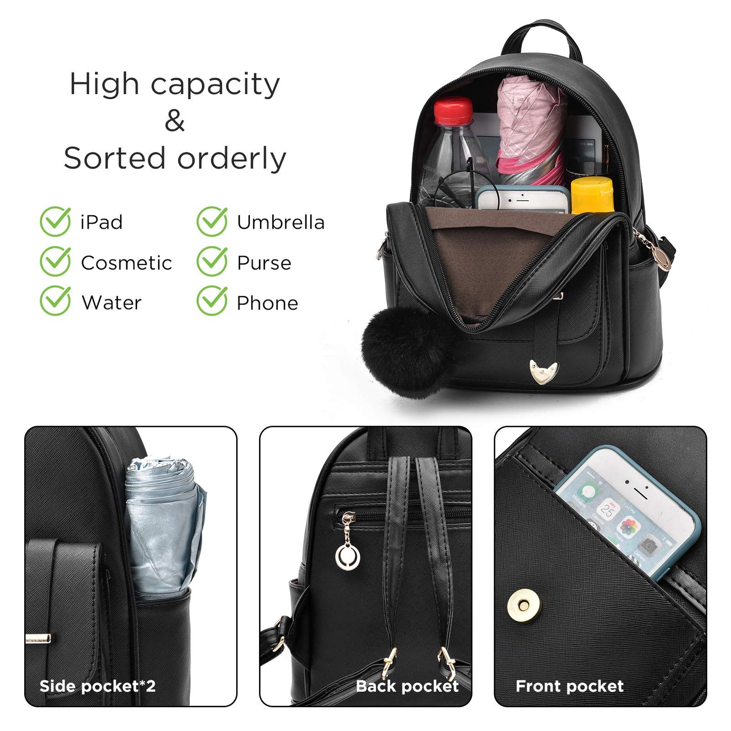 Girls Mini Backpack