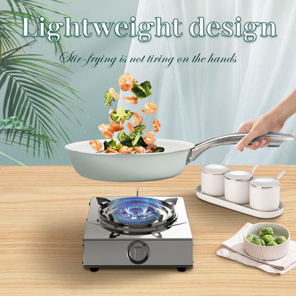 7-piece Ceramic Cookware Sets, Blue