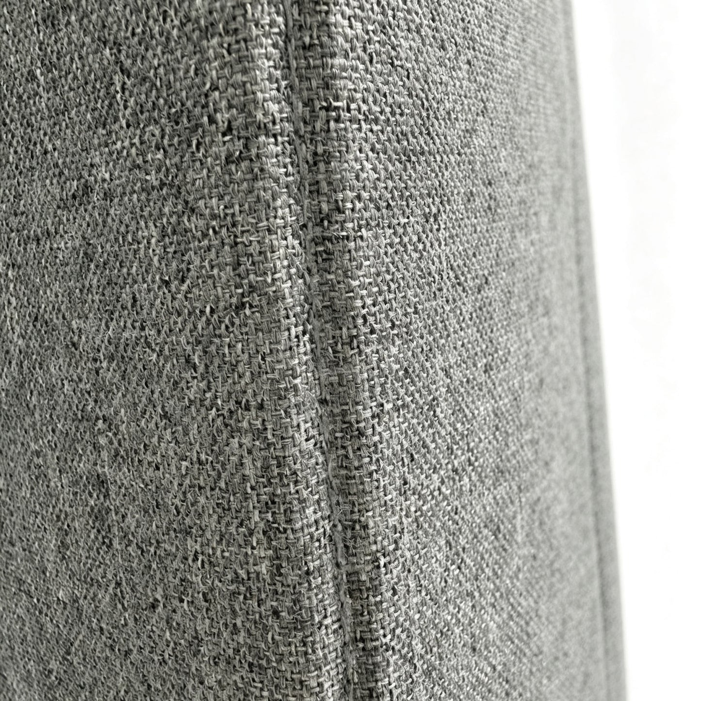 15" Gray Foldable Ottoman Storage Fabric Box