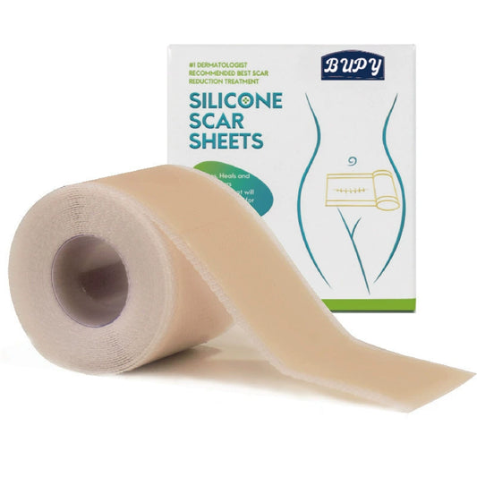 Medical Grade Silicone Scar Tape 1.6”x 60” Roll-1.5M
