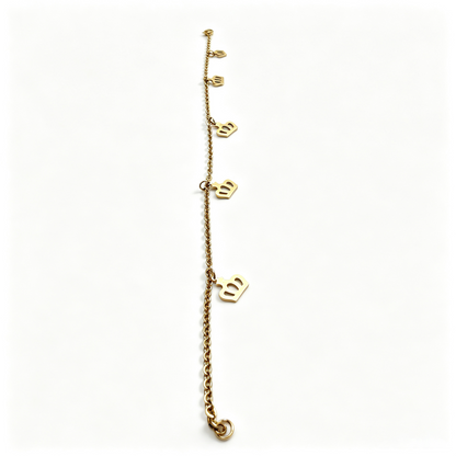 Crown Charm Anklet for Women