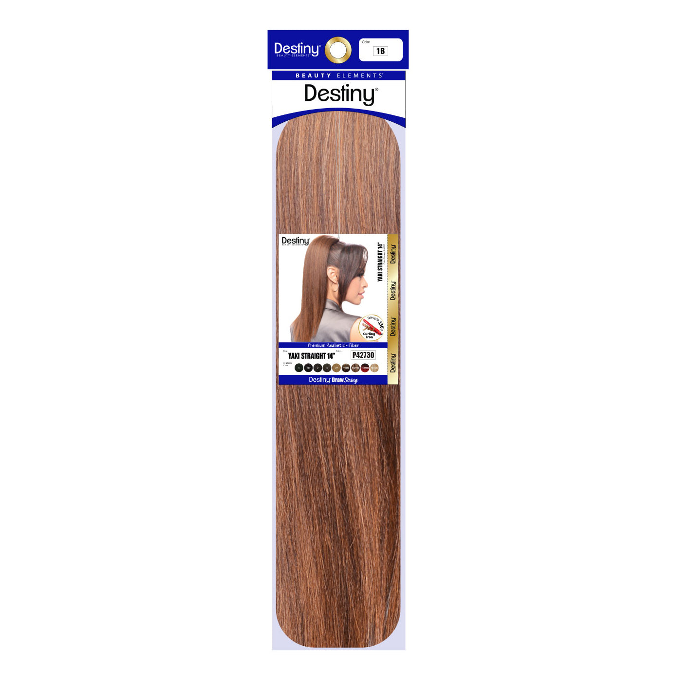 3 Pack, Destiny DS YAKI STRAIGHT 14 inches / 18 Inches  (HI HEAT)