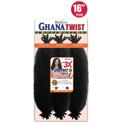 BEAUTY ELEMENTS-3X AFRO TWIST BULK 16″