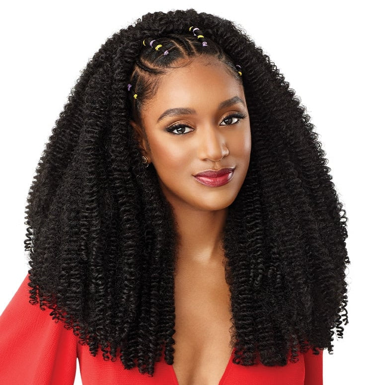 Springy Bohemian Twist 16" 3X, 3 Pack/Each Pack 3PCS