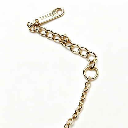 Gold-Tone Clover Chain Bracelet