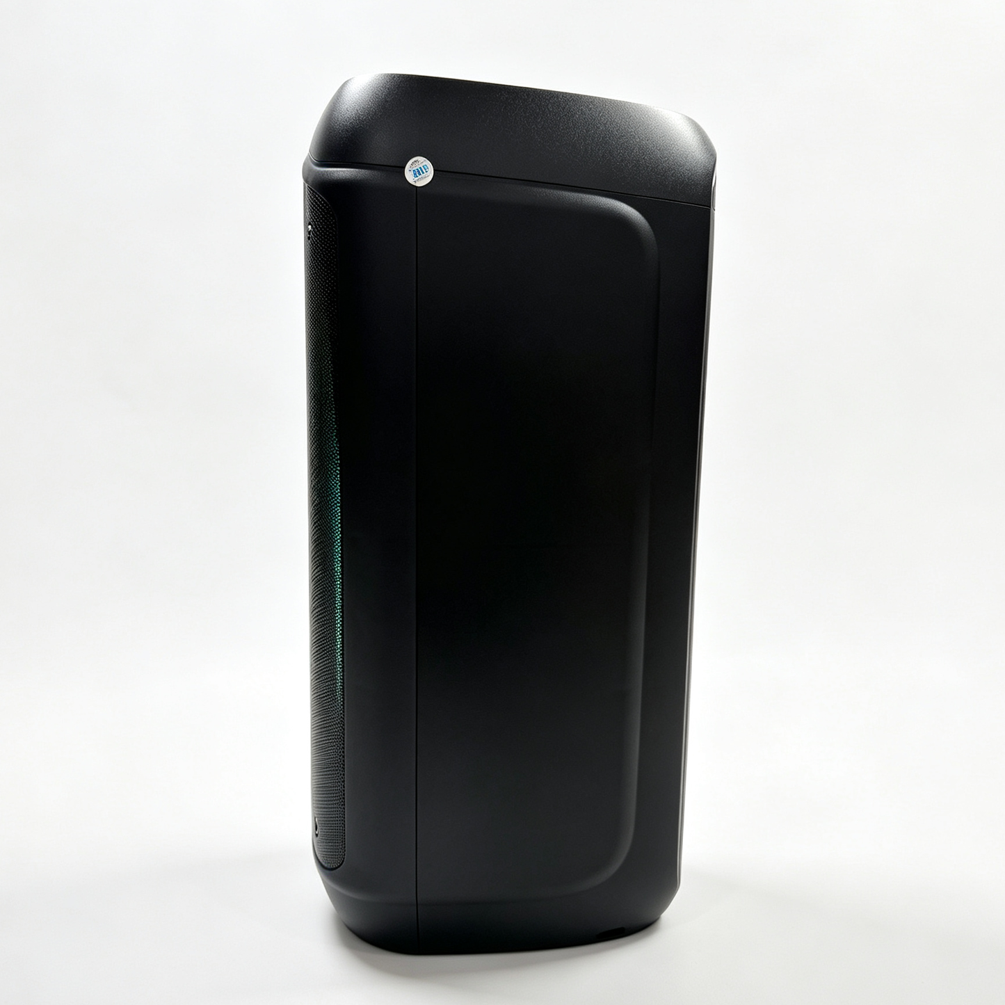 Dual 8" Portable Bluetooth Speaker with Wireless Mics & RGB Lights