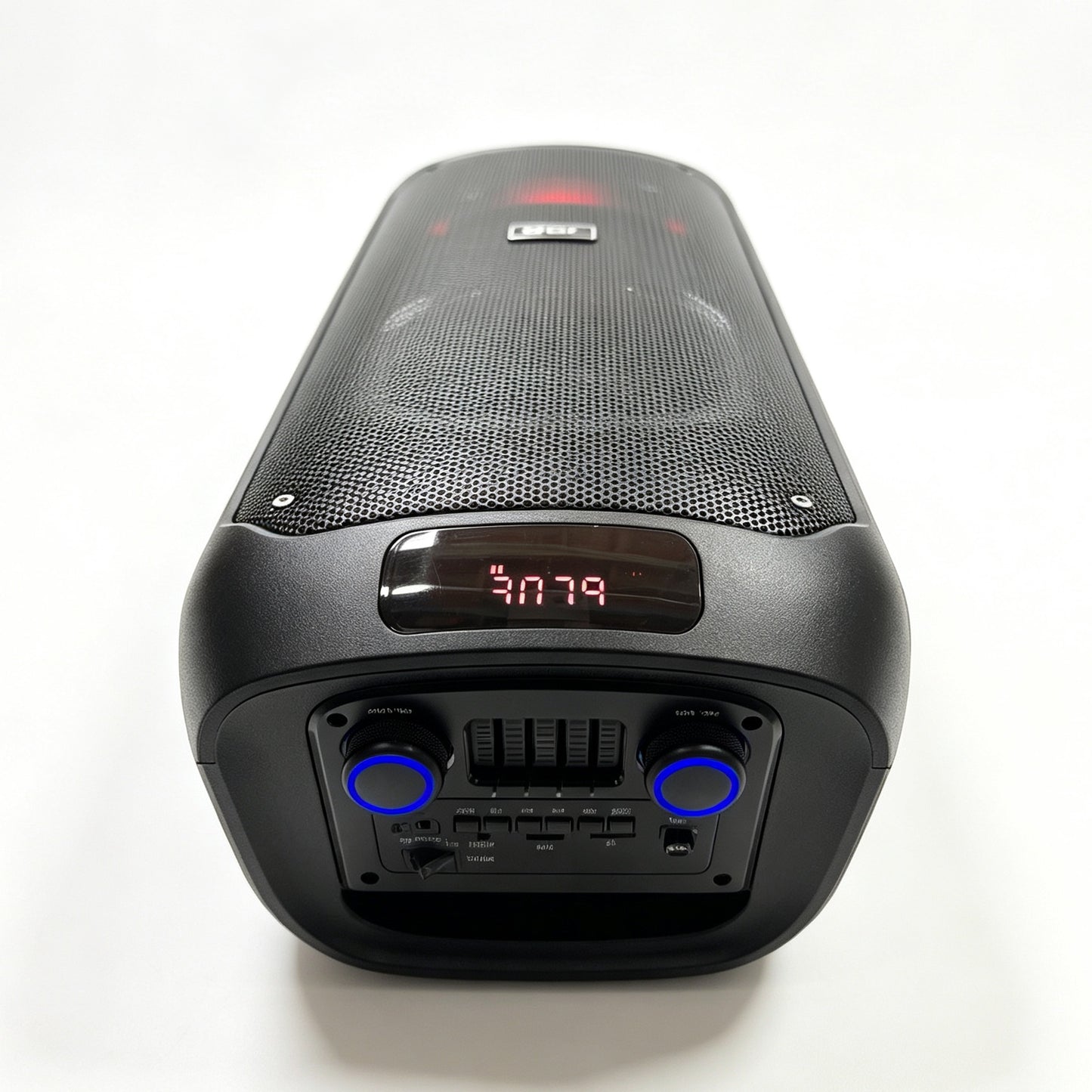 Dual-Driver Portable Bluetooth Speaker with RGB Lights 8"x2
