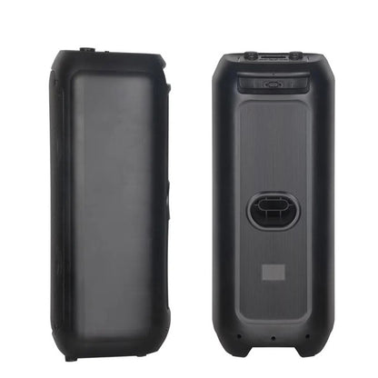 Dual-Driver Portable Bluetooth Speaker with RGB Lights 8"x2