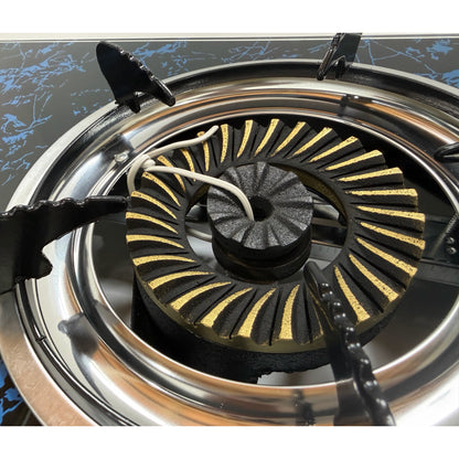 Household 2 Burner Gas Stove, Desktop Gas Cooktop AVD-GS009G