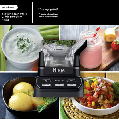 Ninja Professional Countertop Blender with Auto IQ, 1400 Peak Watts, 72 Oz Pitcher, Total Crushing Blades, BPA Free, CO750B