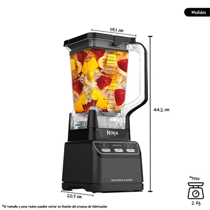 Ninja Professional Countertop Blender with Auto IQ, 1400 Peak Watts, 72 Oz Pitcher, Total Crushing Blades, BPA Free, CO750B