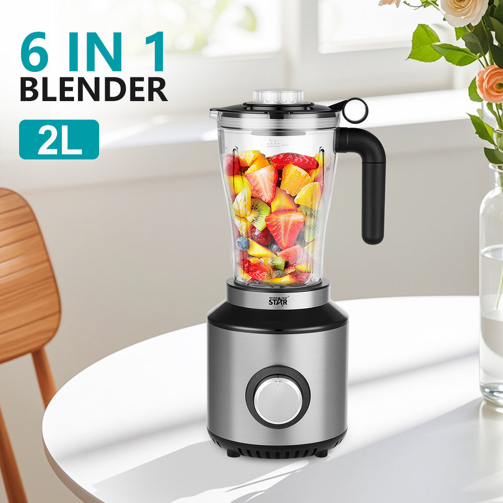350W 6 IN 1, 1.8-liter/60OZ Blender, Winning Star ST-2087