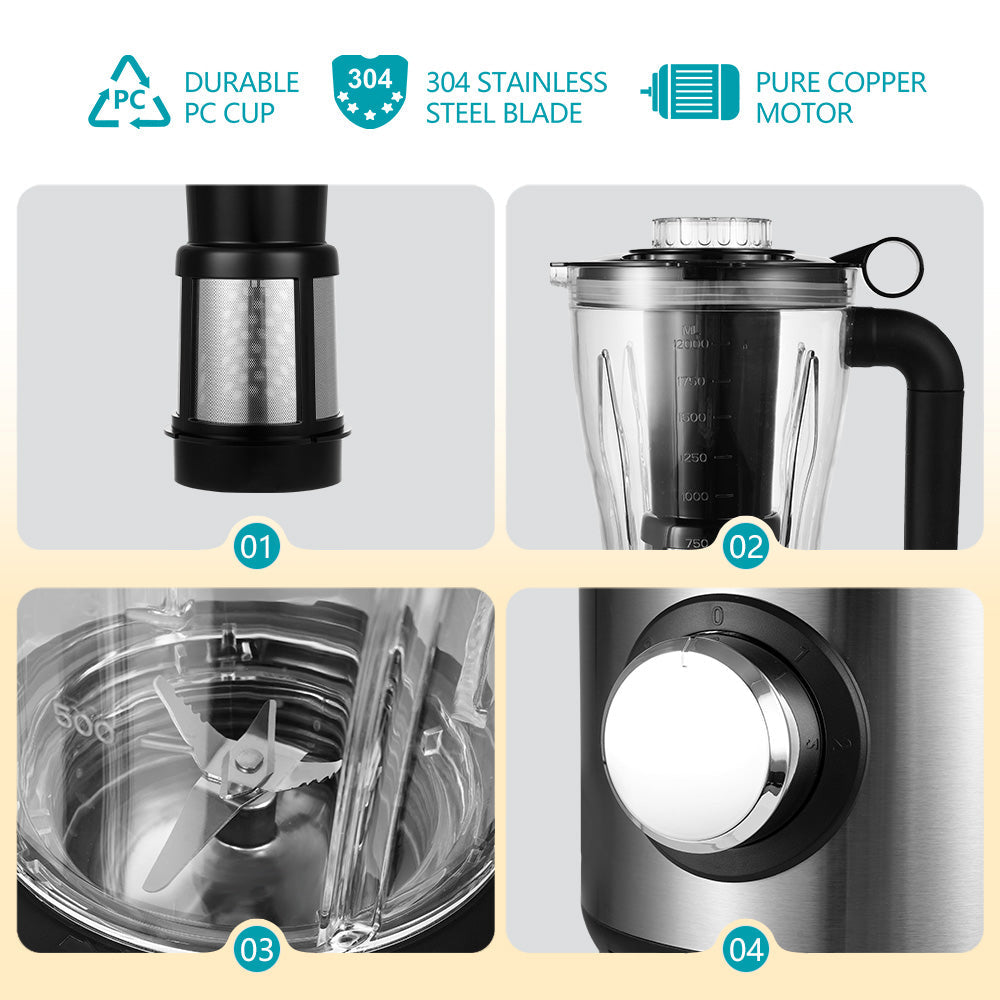 350W 6 IN 1, 1.8-liter/60OZ Blender, Winning Star ST-2087