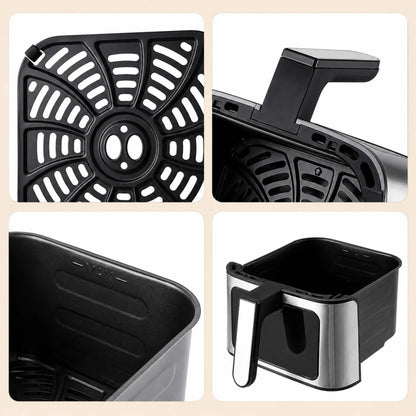 Winning Star, Air Fryer 4.5L/4.8 QT 1400W with Viewing Window