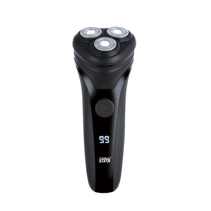 Electric Shaver 3-head rotary blades 600 mAh Washable IPX6, WINNING STAR