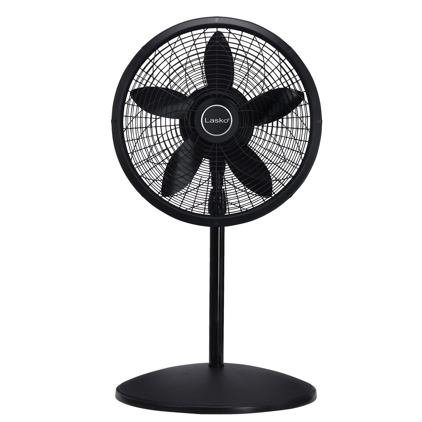 Lasko Pedestal Fan 18" with Adjustable Height 3 Speeds,Black