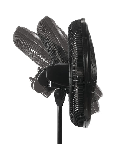 Lasko Pedestal Fan 18" with Adjustable Height 3 Speeds,Black