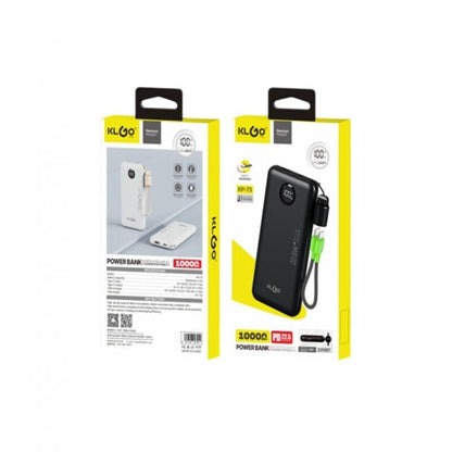 10000mAh PD22.5W Power Bank Type C + USB A Outlet