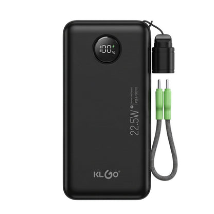 10000mAh PD22.5W Power Bank Type C + USB A Outlet