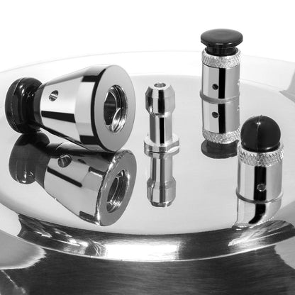 8.5L/9QT 26cm/10inches Pressure Cooker Aluminium,Mirror Polished