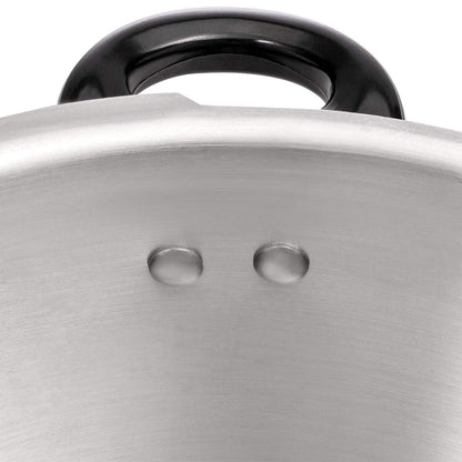 8.5L/9QT 26cm/10inches Pressure Cooker Aluminium,Mirror Polished