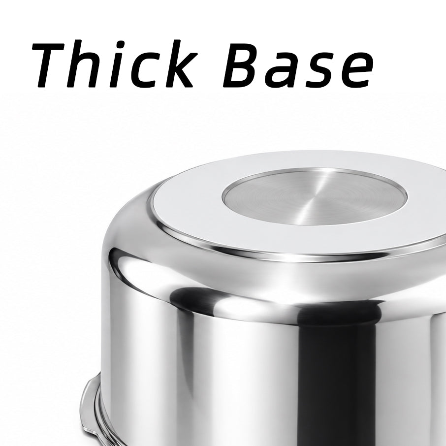 8.5L/9QT 26cm/10inches Pressure Cooker Aluminium,Mirror Polished