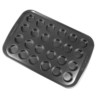 24-Cup Mini Nonstick Steel Muffin and Cupcake Pan 45*30cm